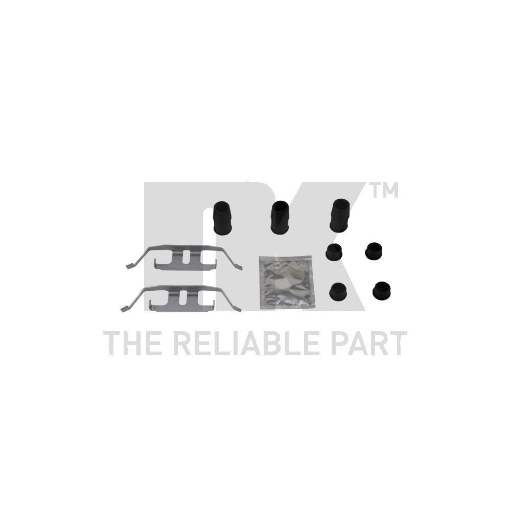 Zubeh&ouml;rsatz, Scheibenbremsbelag NK 79151850 f&uuml;r, f&uuml;r Fahrzeuge ohne Sportpaket