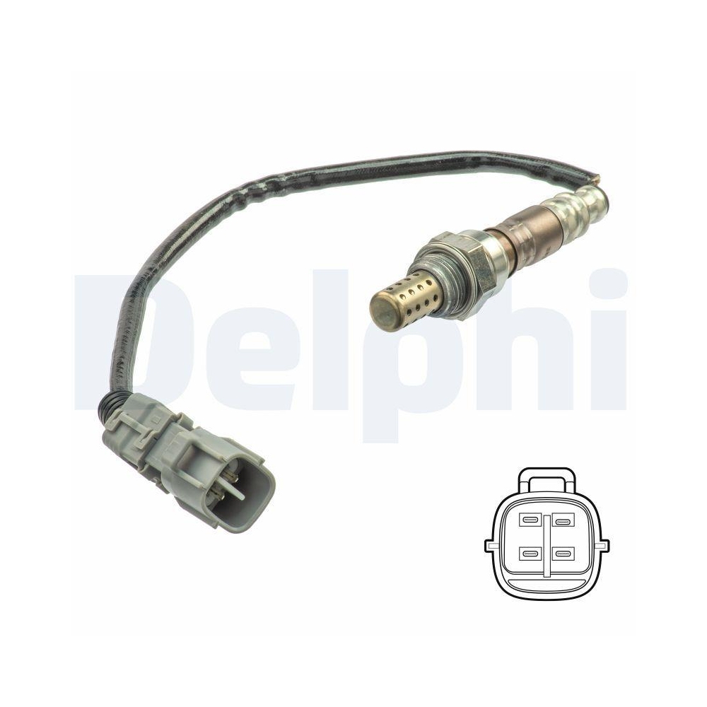 DELPHI ES21107-12B1 Lambdasonde f&uuml;r TOYOTA, nach Katalysator