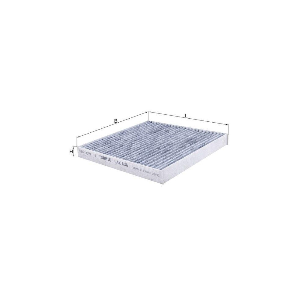 Filter, Innenraumluft KNECHT LAK 636 f&uuml;r CITRO&Euml;N MITSUBISHI PEUGEOT