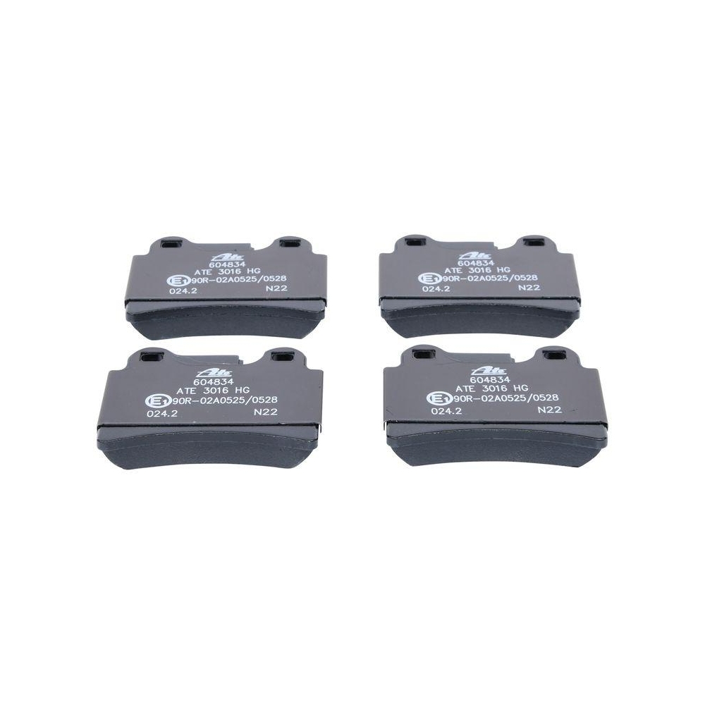 Bremsbelagsatz, Scheibenbremse ATE 13.0460-4834.2 f&uuml;r VAG, Hinterachse