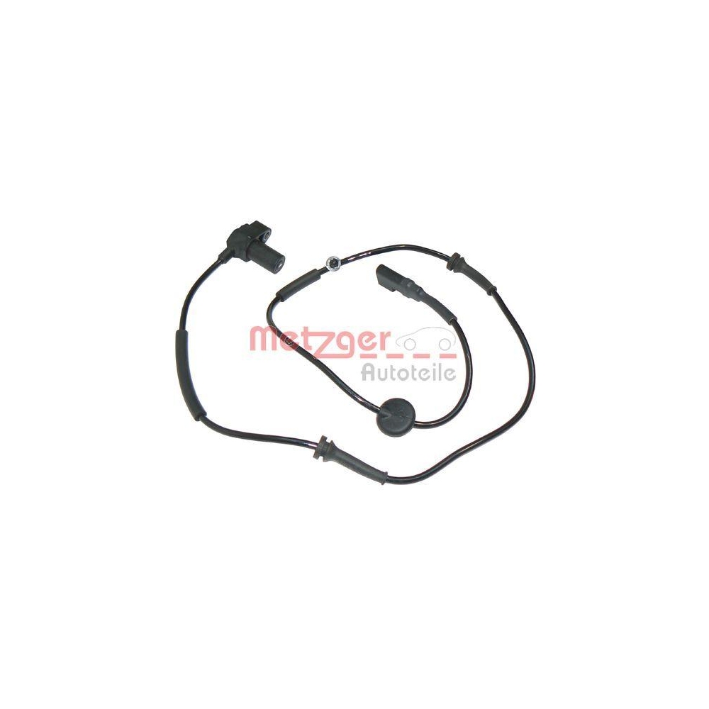 Sensor, Raddrehzahl METZGER 0900029 f&uuml;r FORD, Vorderachse links