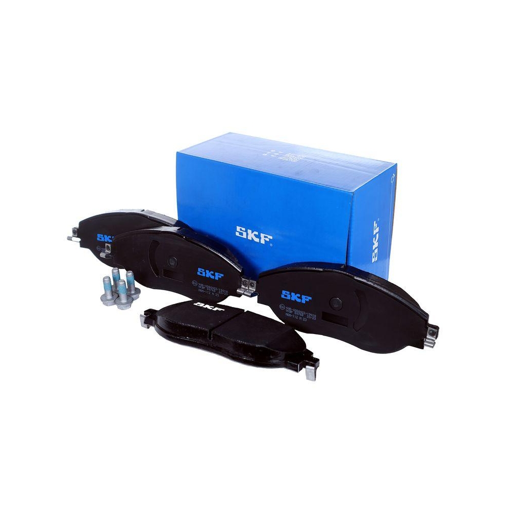 Bremsbelagsatz, Scheibenbremse SKF VKBP 80768 f&uuml;r AUDI VW, Vorderachse