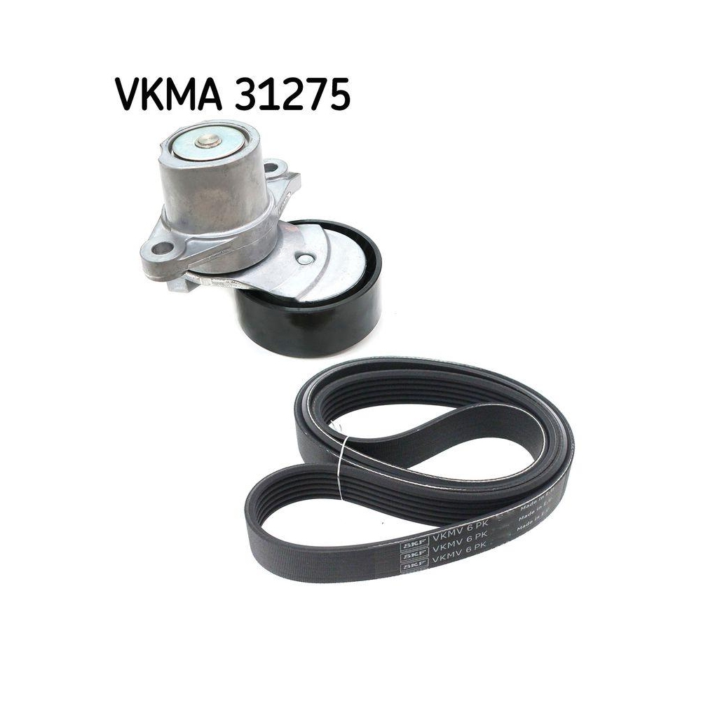 Keilrippenriemensatz SKF VKMA 31275 für AUDI BMW SEAT SKODA VW AUDI (FAW)