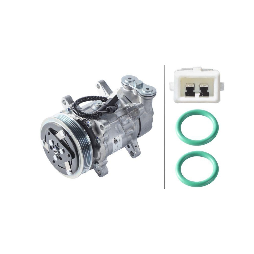 HELLA Kompressor, Klimaanlage 8FK 366 200-281 >>> Easy2Fit <<< f&uuml;r CITRO&Euml;N
