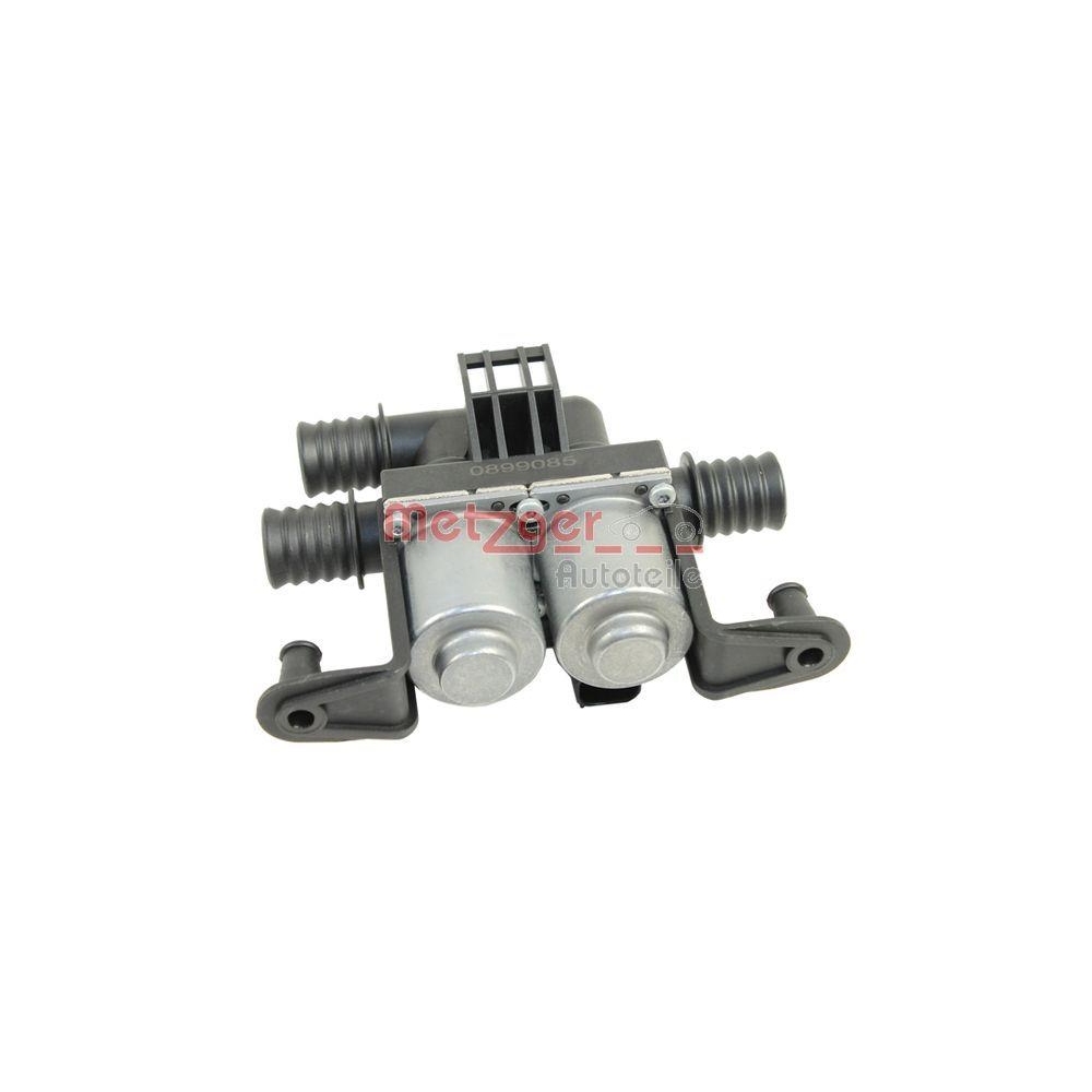 Kühlmittelregelventil METZGER 0899085 für BMW, für Fahrzeuge mit Klimaautomatik