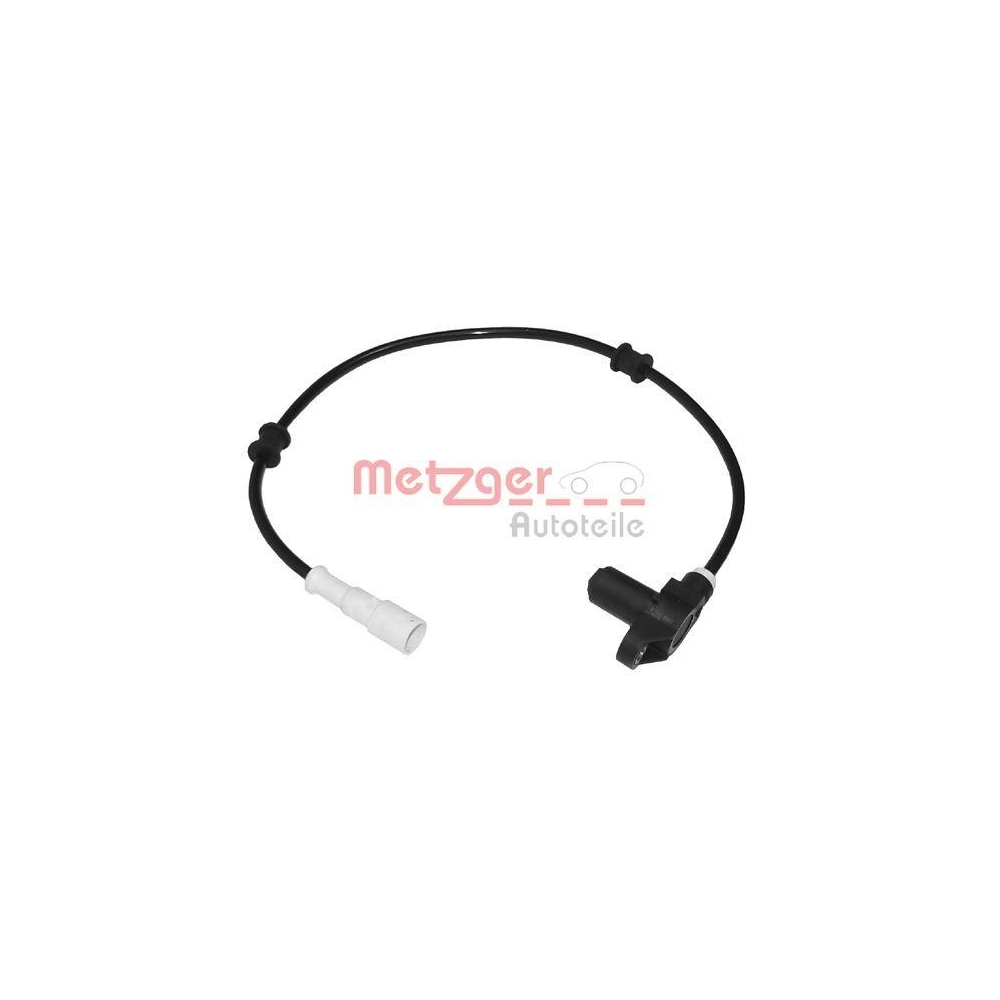 Sensor, Raddrehzahl METZGER 0900047 f&uuml;r OPEL, Vorderachse links