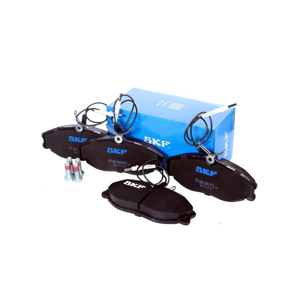 Bremsbelagsatz, Scheibenbremse SKF VKBP 80770 E f&uuml;r CITRO&Euml;N PEUGEOT, Vorderachse
