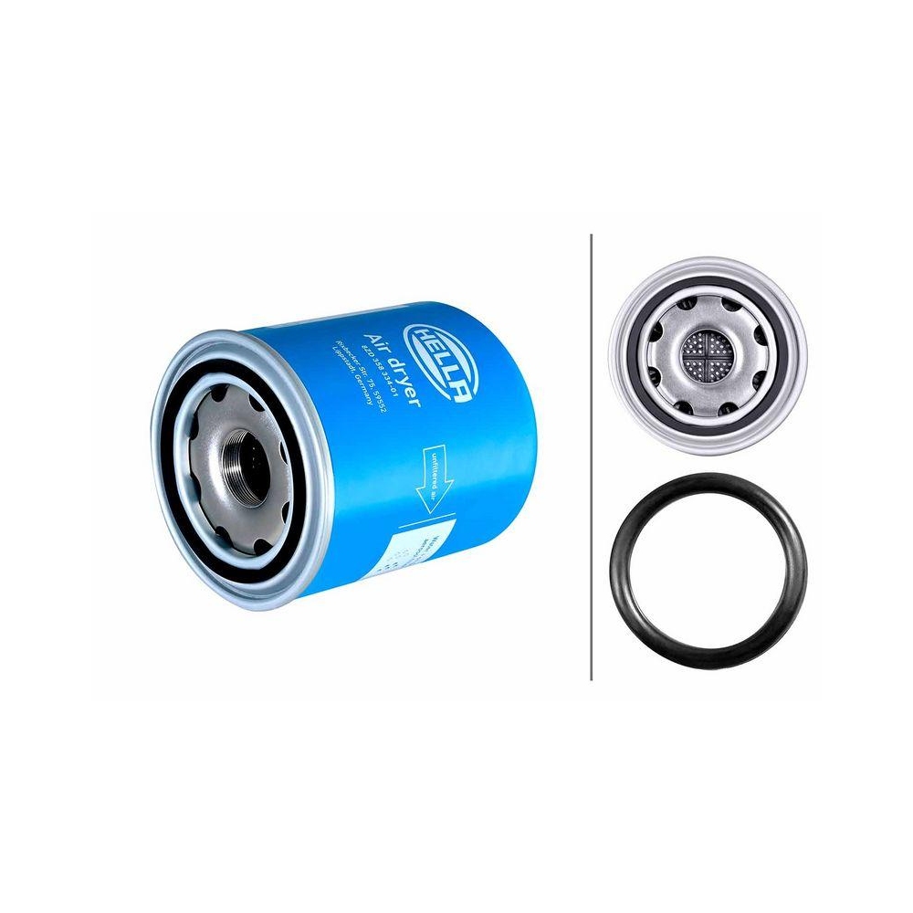 HELLA Lufttrocknerpatrone, Druckluftanlage 8ZD 358 334-011 für DAF IVECO MAN