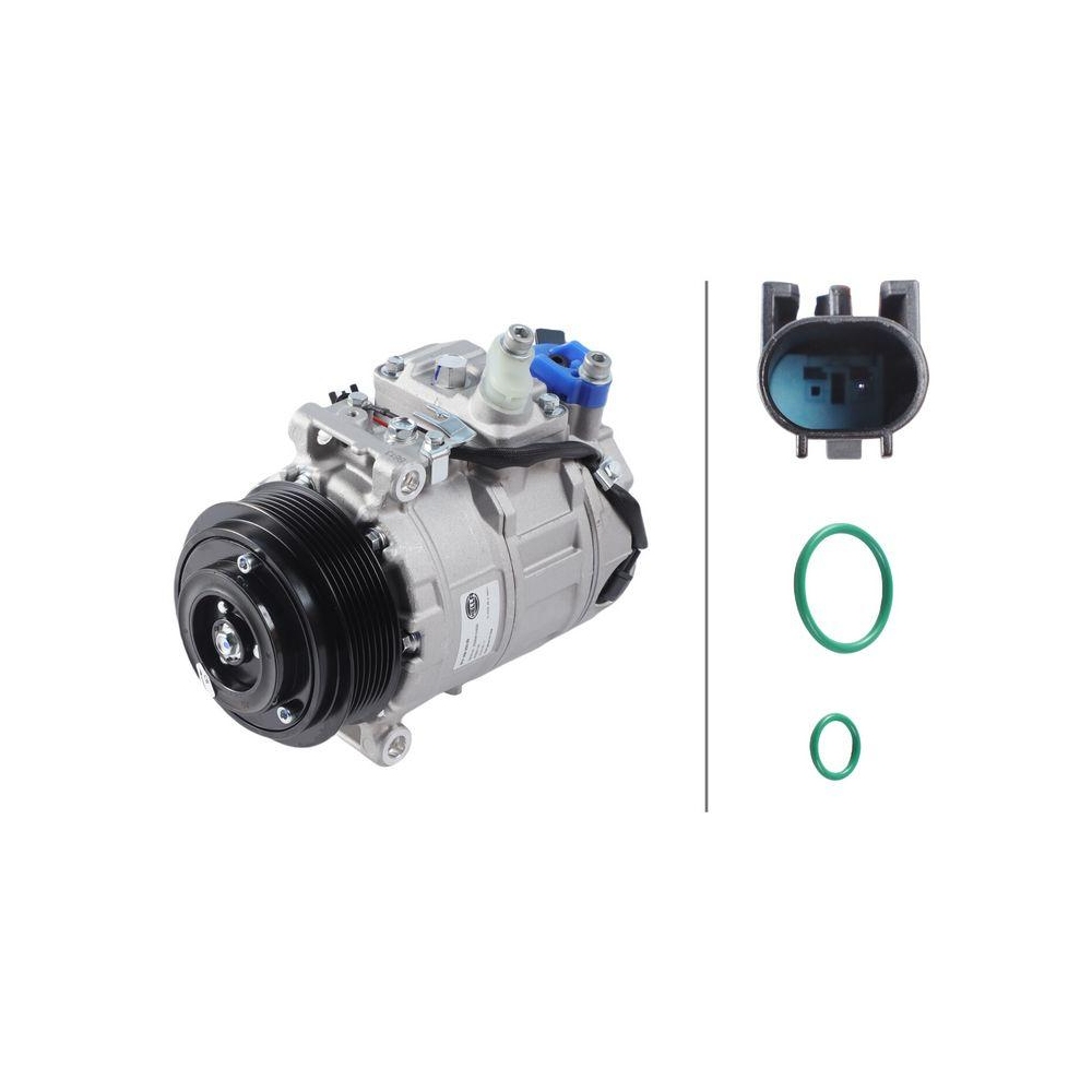 HELLA Kompressor, Klimaanlage 8FK 366 200-291 >>> Easy2Fit <<< f&uuml;r CHRYSLER