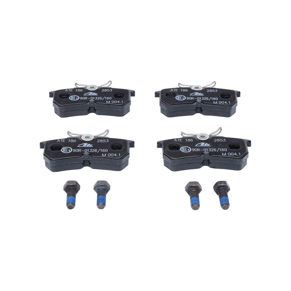 Bremsbelagsatz, Scheibenbremse ATE 13.0460-2835.2 f&uuml;r FORD, Hinterachse