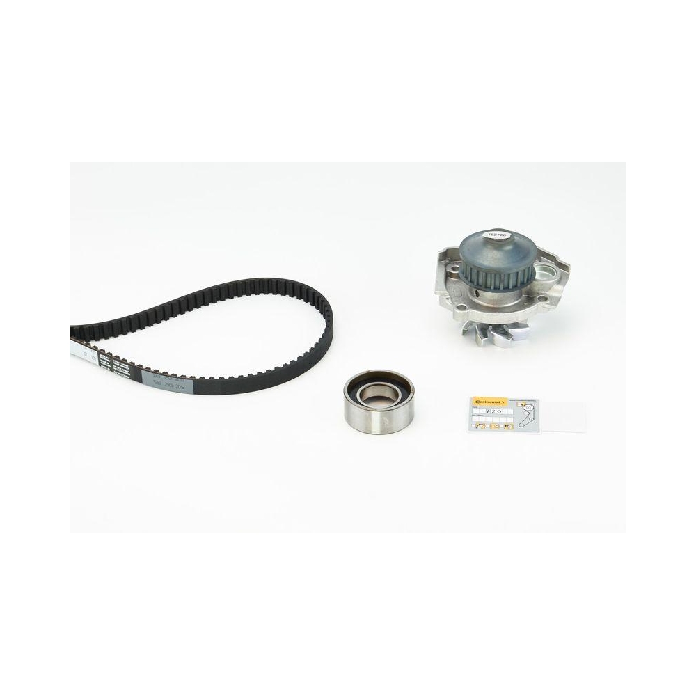 Wasserpumpe + Zahnriemensatz CONTINENTAL CTAM CT999WP1 f&uuml;r FIAT LANCIA
