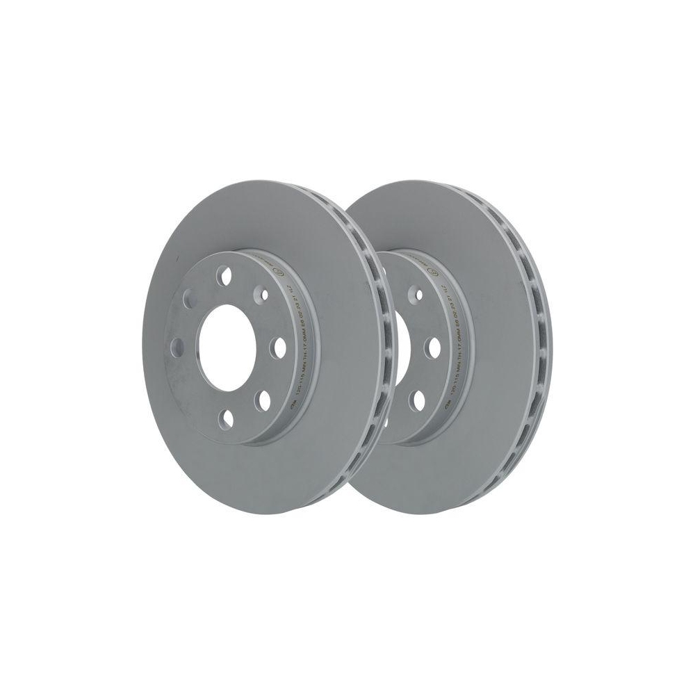 Bremsscheibe ATE 24.0120-0115.1 f&uuml;r OPEL VAUXHALL CHEVROLET DAEWOO, Vorderachse