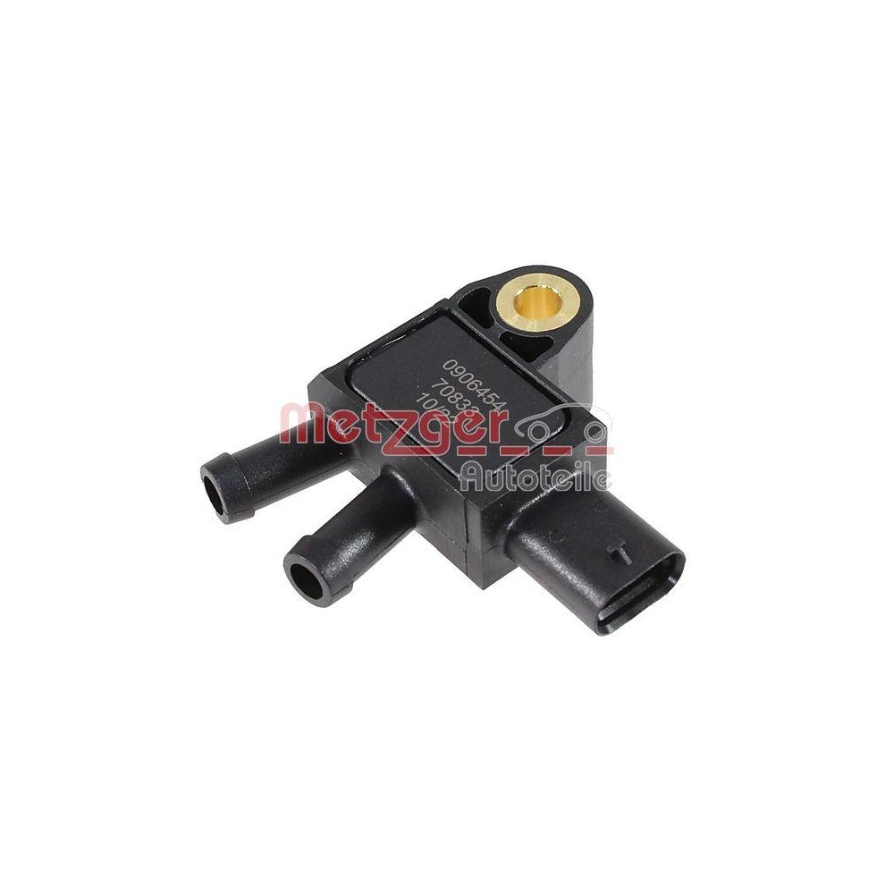 Sensor, Abgasdruck METZGER 0906454 GREENPARTS f&uuml;r MERCEDES-BENZ