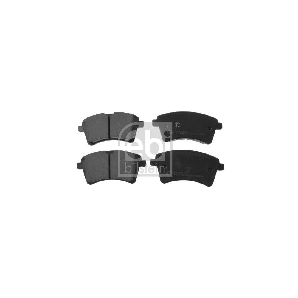 FEBI BILSTEIN Bremsbelagsatz, Scheibenbremse 116184 f&uuml;r MERCEDES-BENZ RENAULT