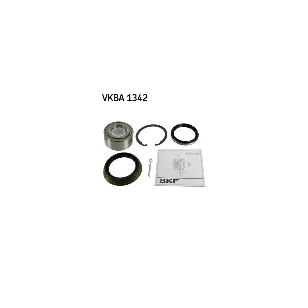 Radlagersatz SKF VKBA 1342 f&uuml;r NISSAN TOYOTA, Vorderachse