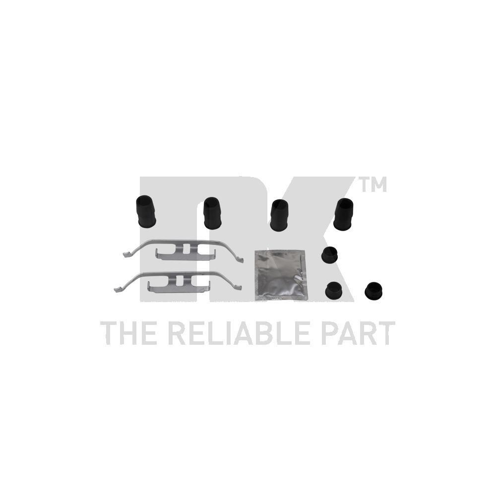 Zubeh&ouml;rsatz, Scheibenbremsbelag NK 79151883 f&uuml;r, f&uuml;r Fahrzeuge ohne Sportpaket