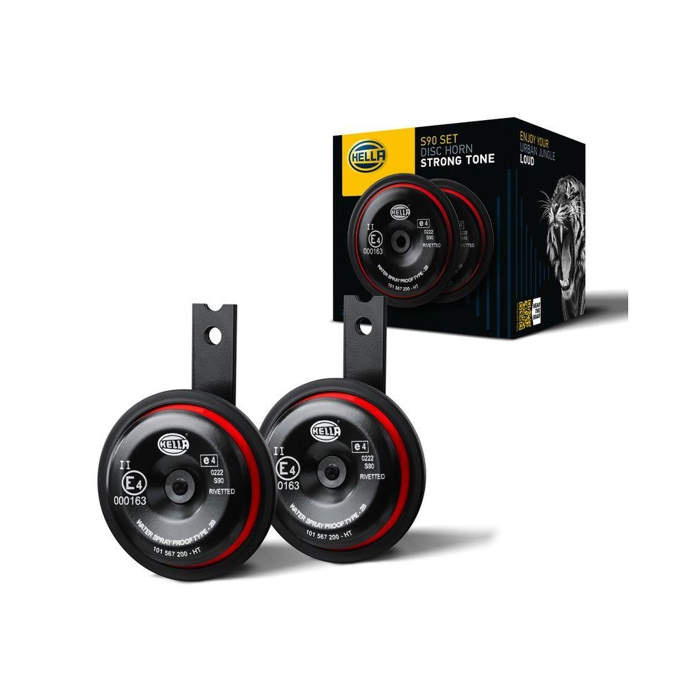 HELLA Horn 3AM 922 000-971 für AUDI SEAT VW