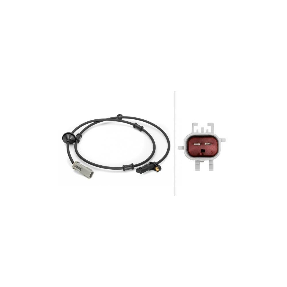 HELLA Sensor, Raddrehzahl 6PU 230 040-641 f&uuml;r CHRYSLER JEEP, Hinterachse