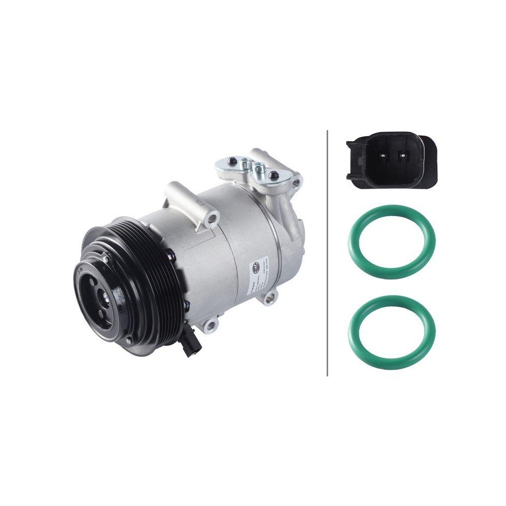 HELLA Kompressor, Klimaanlage 8FK 366 200-321 >>> Easy2Fit <<< f&uuml;r FORD