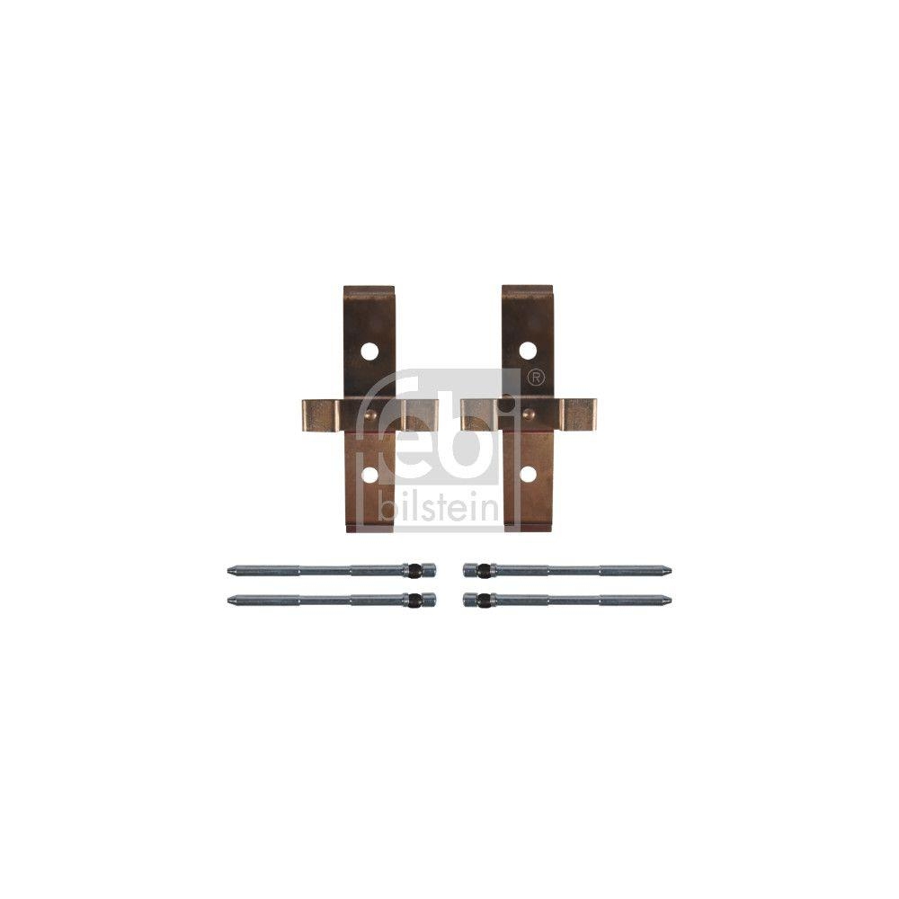 FEBI BILSTEIN Zubeh&ouml;rsatz, Scheibenbremsbelag 182345 f&uuml;r, Vorderachse