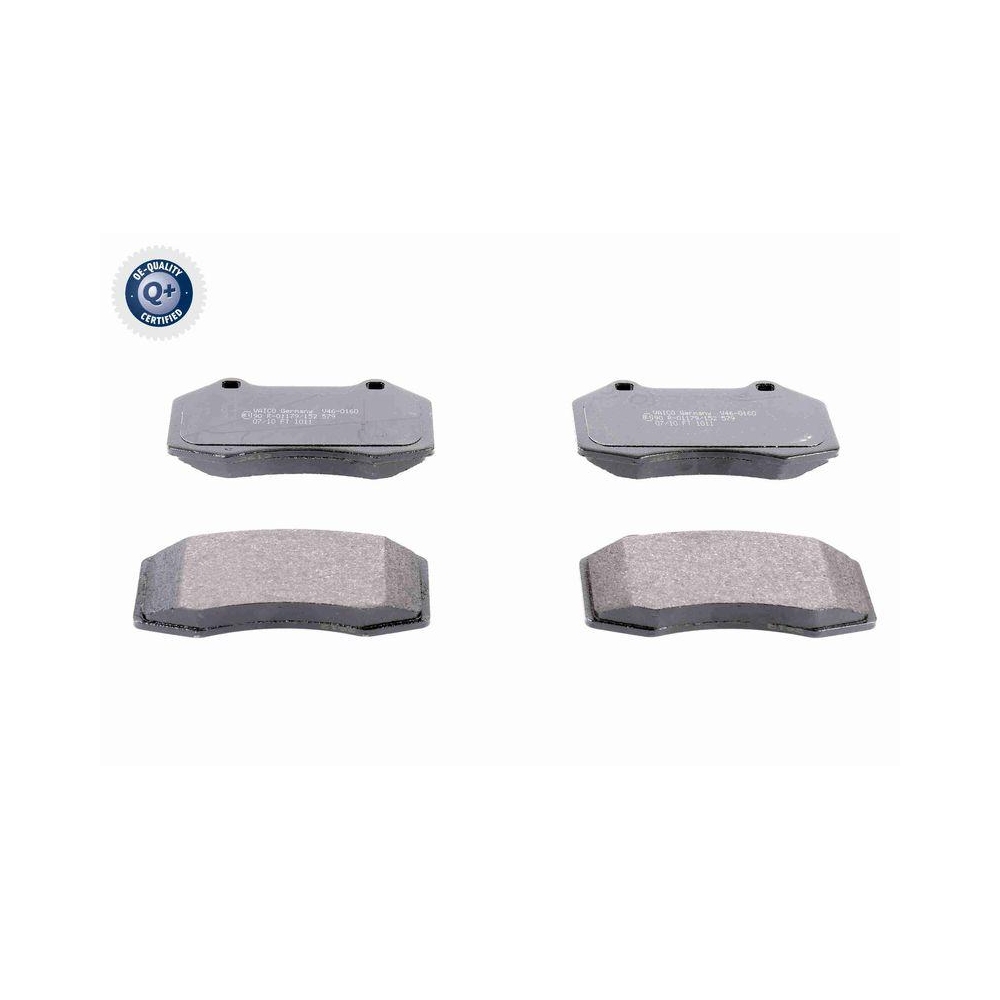 Bremsbelagsatz, Scheibenbremse VAICO V46-0160 Q+, Erstausr&uuml;sterqualit&auml;t f&uuml;r