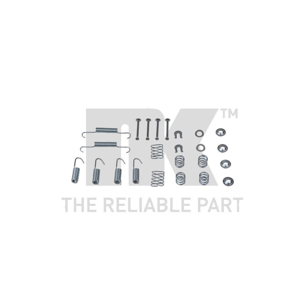 Zubeh&ouml;rsatz, Feststellbremsbacken NK 79190010 f&uuml;r CHRYSLER CITRO&Euml;N DODGE LANCIA