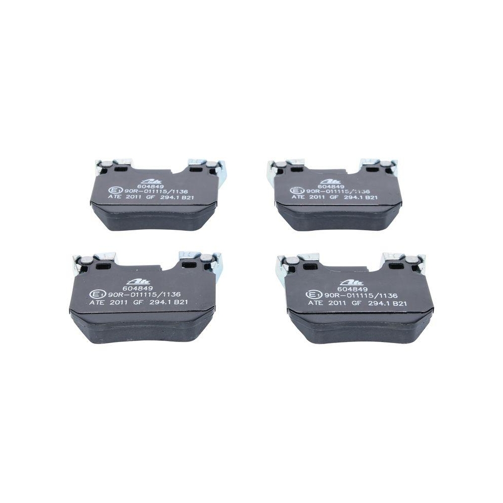Bremsbelagsatz, Scheibenbremse ATE 13.0460-4849.2 f&uuml;r BMW, Hinterachse