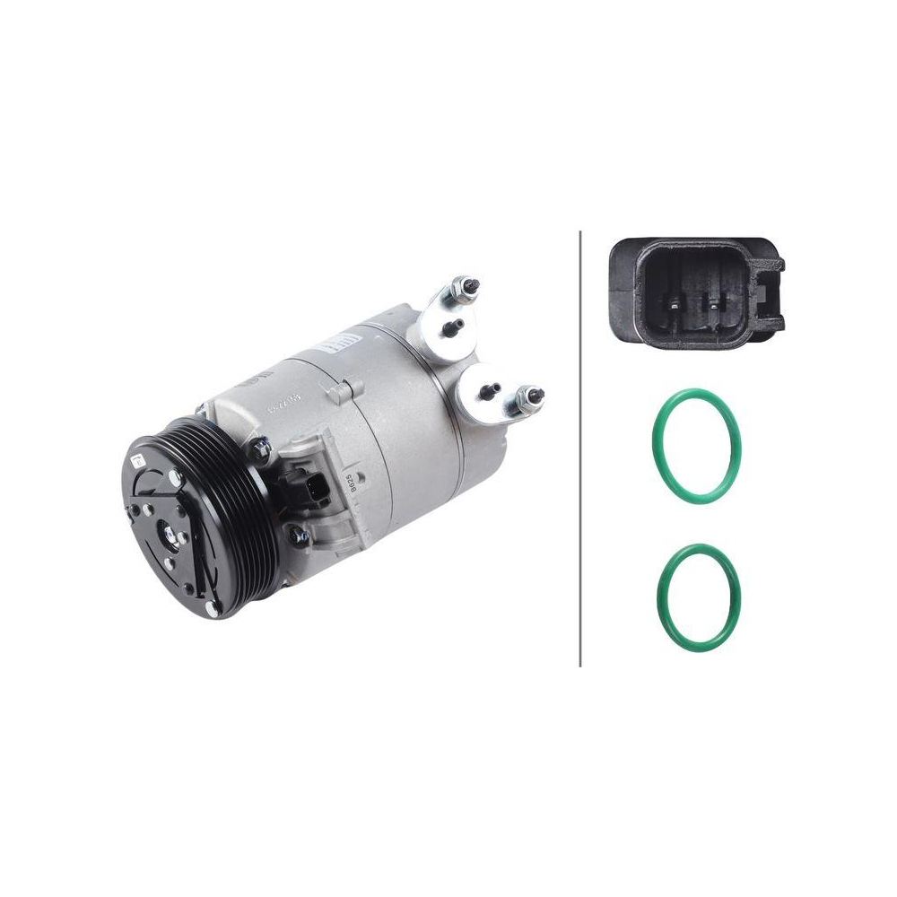 HELLA Kompressor, Klimaanlage 8FK 366 200-341 >>> Easy2Fit <<< f&uuml;r FORD VOLVO