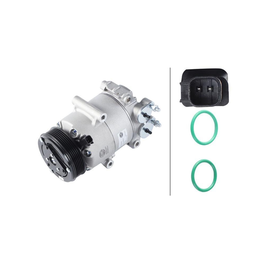 HELLA Kompressor, Klimaanlage 8FK 366 200-351 >>> Easy2Fit <<< f&uuml;r FORD