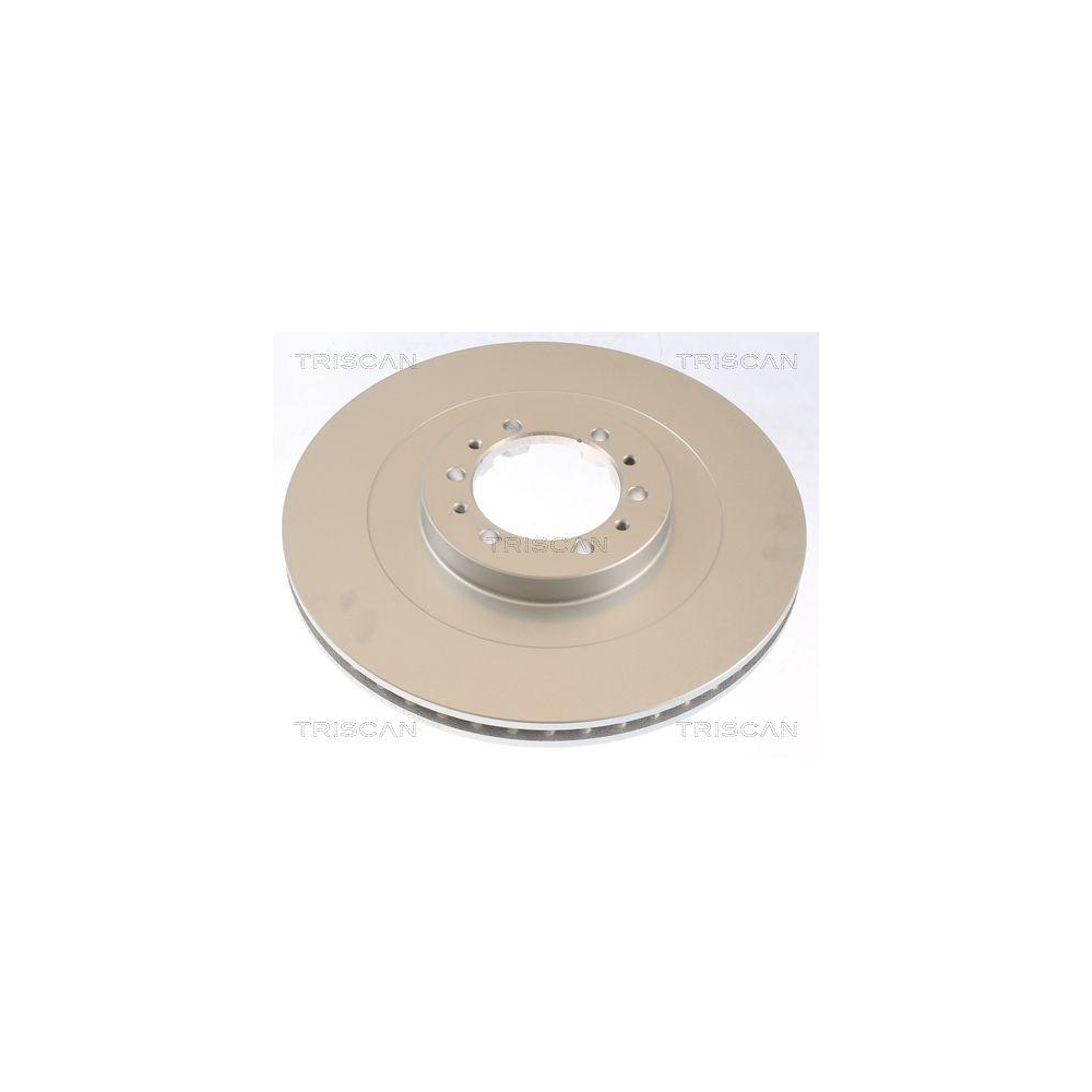 TRISCAN 8120 42128c 2 St&uuml;ck Bremsscheiben f&uuml;r MITSUBISHI, Vorderachse