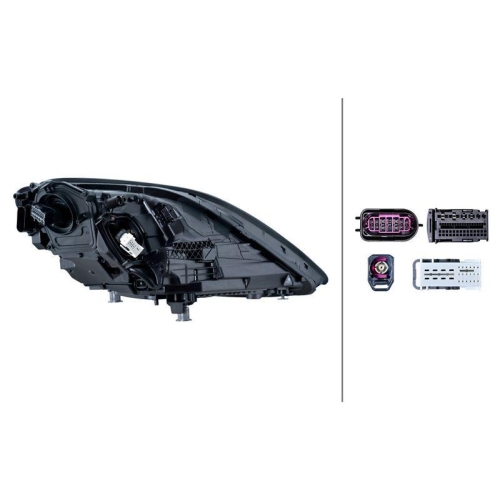 HELLA 1EX 016 351-911 Hauptscheinwerfer f&uuml;r PORSCHE, links