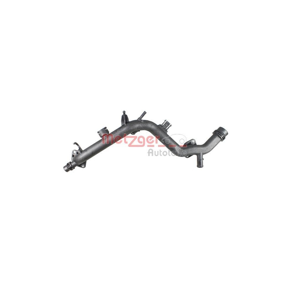 K&uuml;hlmittelrohrleitung METZGER 4010198 f&uuml;r AUDI, Zylinderkopf, vorne