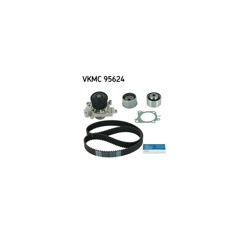 Wasserpumpe + Zahnriemensatz SKF VKMC 95624 f&uuml;r FIAT MITSUBISHI VOLVO HYUNDAI