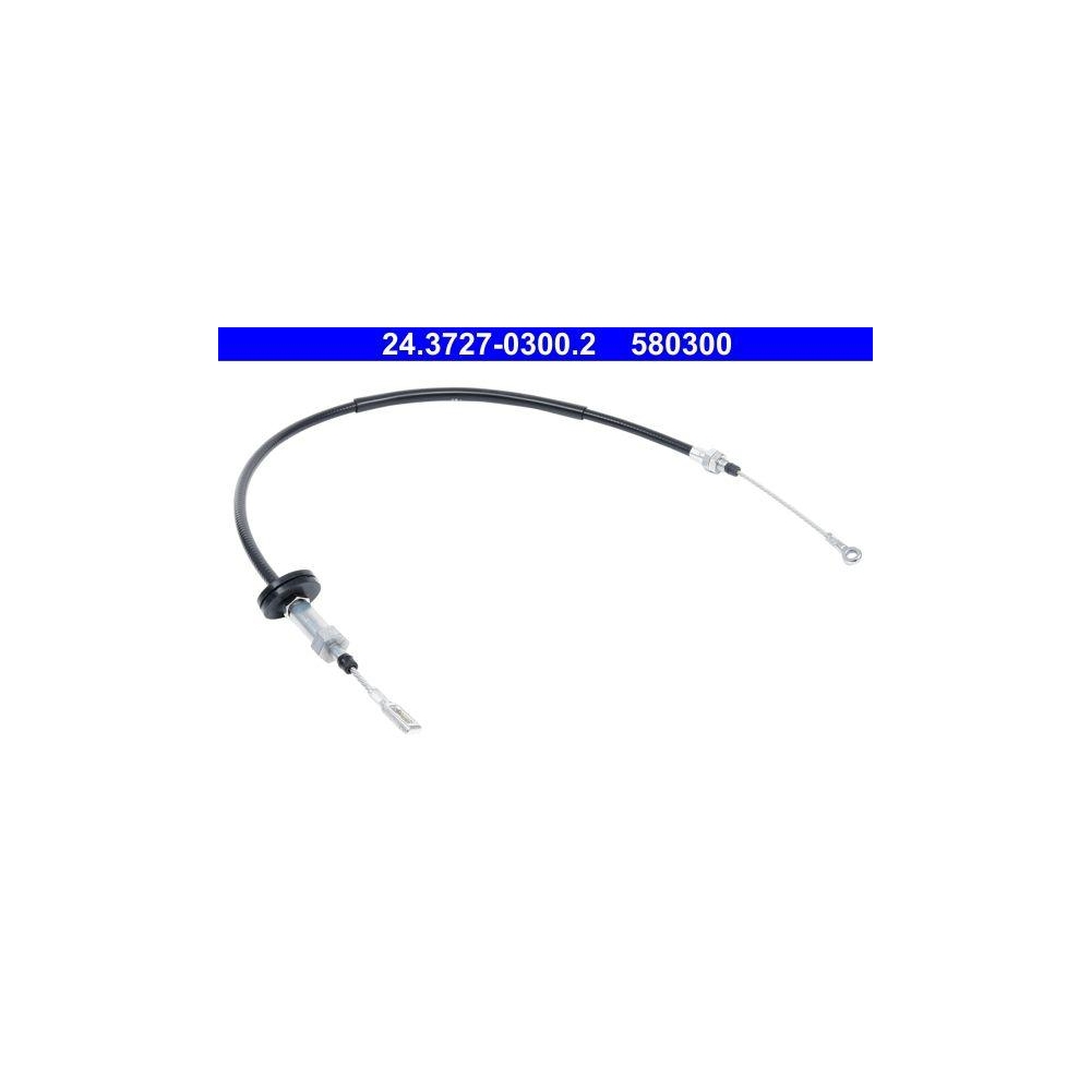 Seilzug, Feststellbremse ATE 24.3727-0300.2 für CITROËN FIAT PEUGEOT, vorne