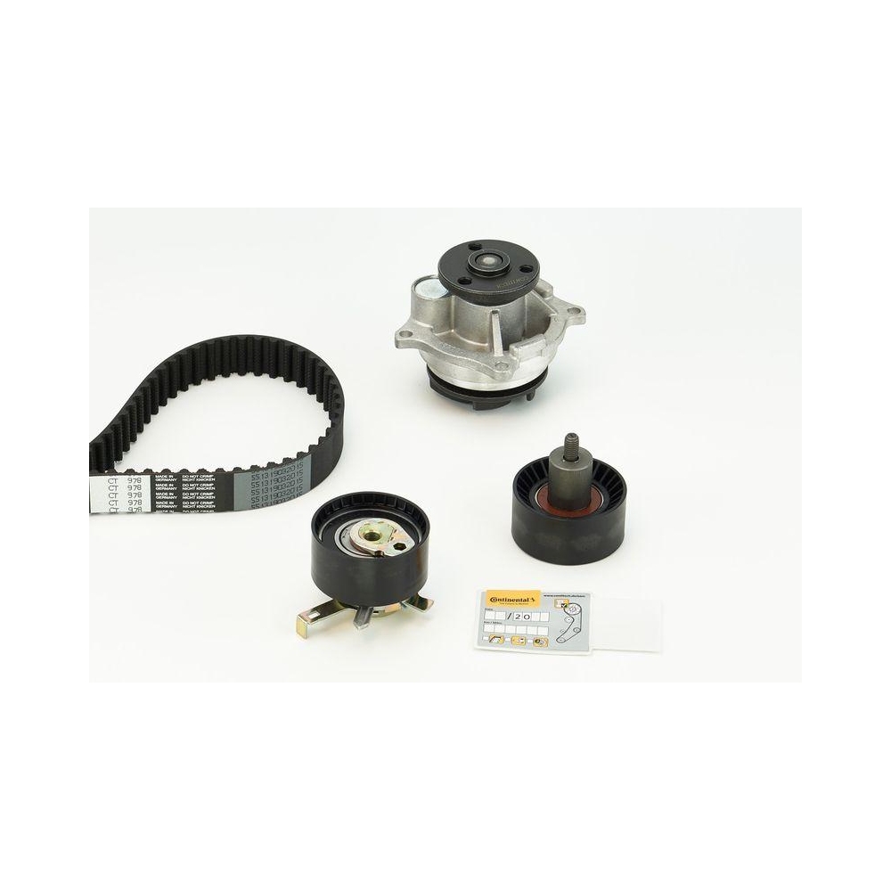 Wasserpumpe + Zahnriemensatz CONTINENTAL CTAM CT978WP1 f&uuml;r