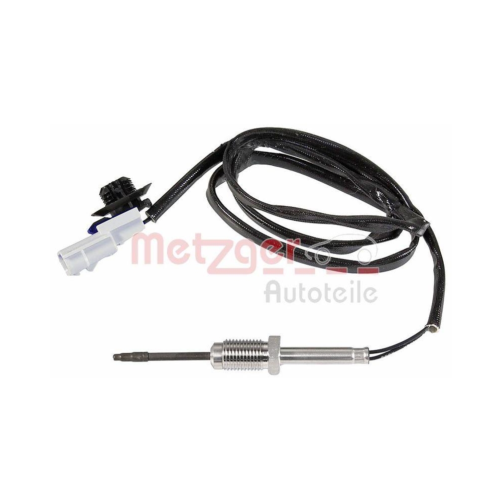 Sensor, Abgastemperatur METZGER 0894987 f&uuml;r RENAULT, Ru&szlig;partikelfilter