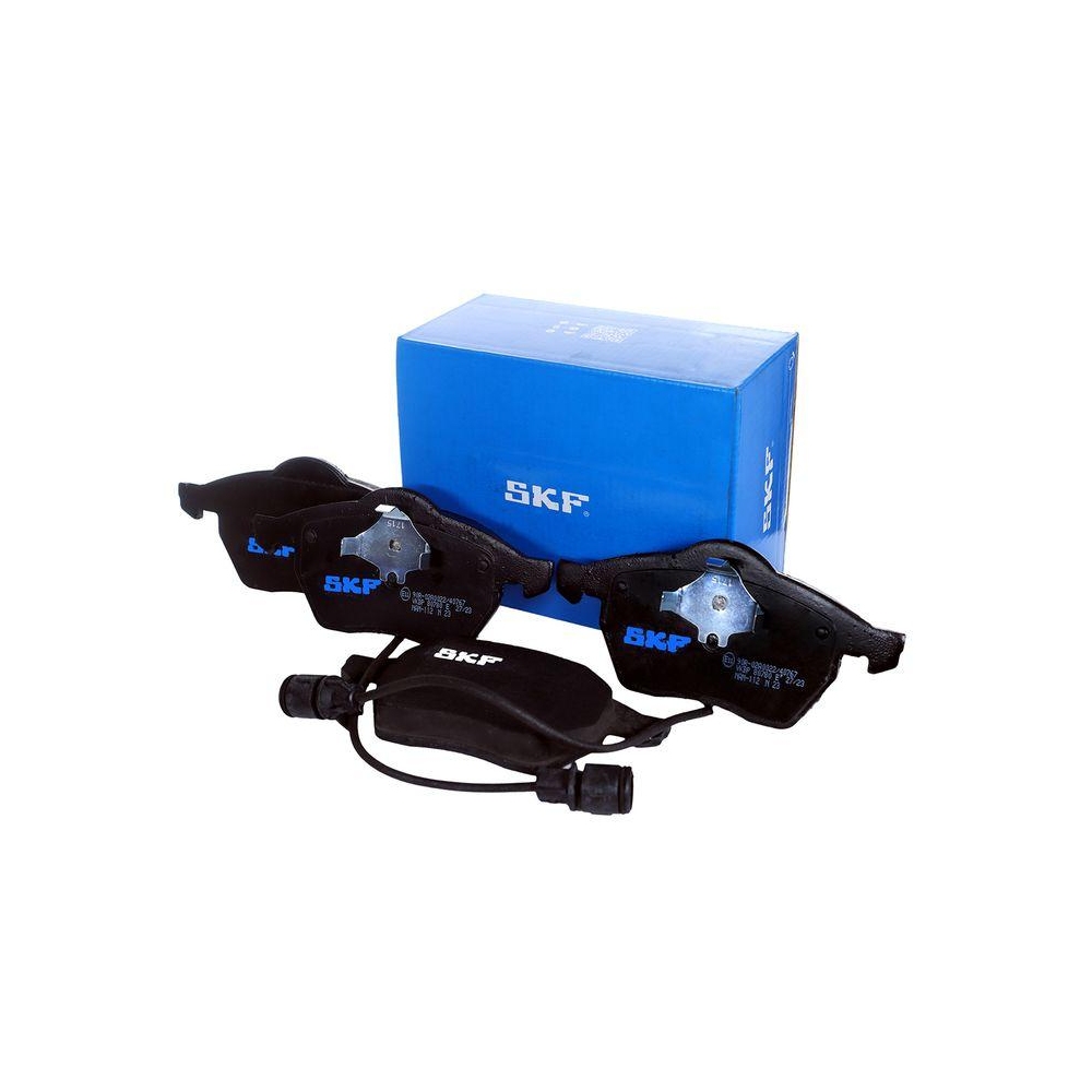 Bremsbelagsatz, Scheibenbremse SKF VKBP 80780 E f&uuml;r AUDI, Vorderachse