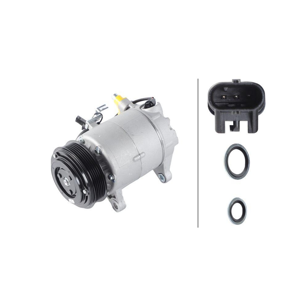 HELLA Kompressor, Klimaanlage 8FK 366 200-371 >>> Easy2Fit <<< f&uuml;r BMW MINI