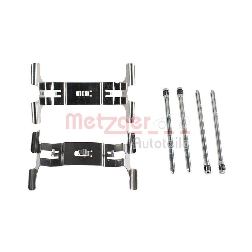 Zubeh&ouml;rsatz, Scheibenbremsbelag METZGER 109-0195 GREENPARTS f&uuml;r AUDI