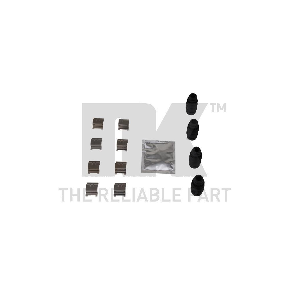 Zubehörsatz, Scheibenbremsbelag NK 79191877 für, für Fahrzeuge ohne Sportpaket