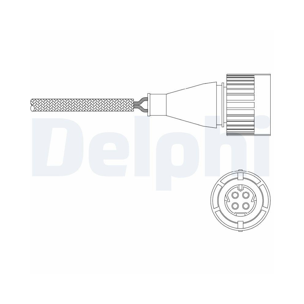 DELPHI ES11047-12B1 Lambdasonde f&uuml;r BMW