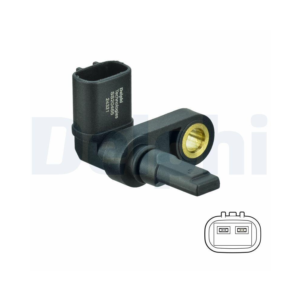 DELPHI SS20465 Sensor, Raddrehzahl f&uuml;r TOYOTA LEXUS, Hinterachse links
