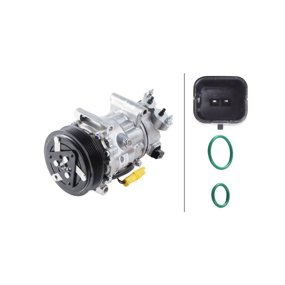 HELLA Kompressor, Klimaanlage 8FK 366 200-381 >>> Easy2Fit <<< f&uuml;r CITRO&Euml;N DS