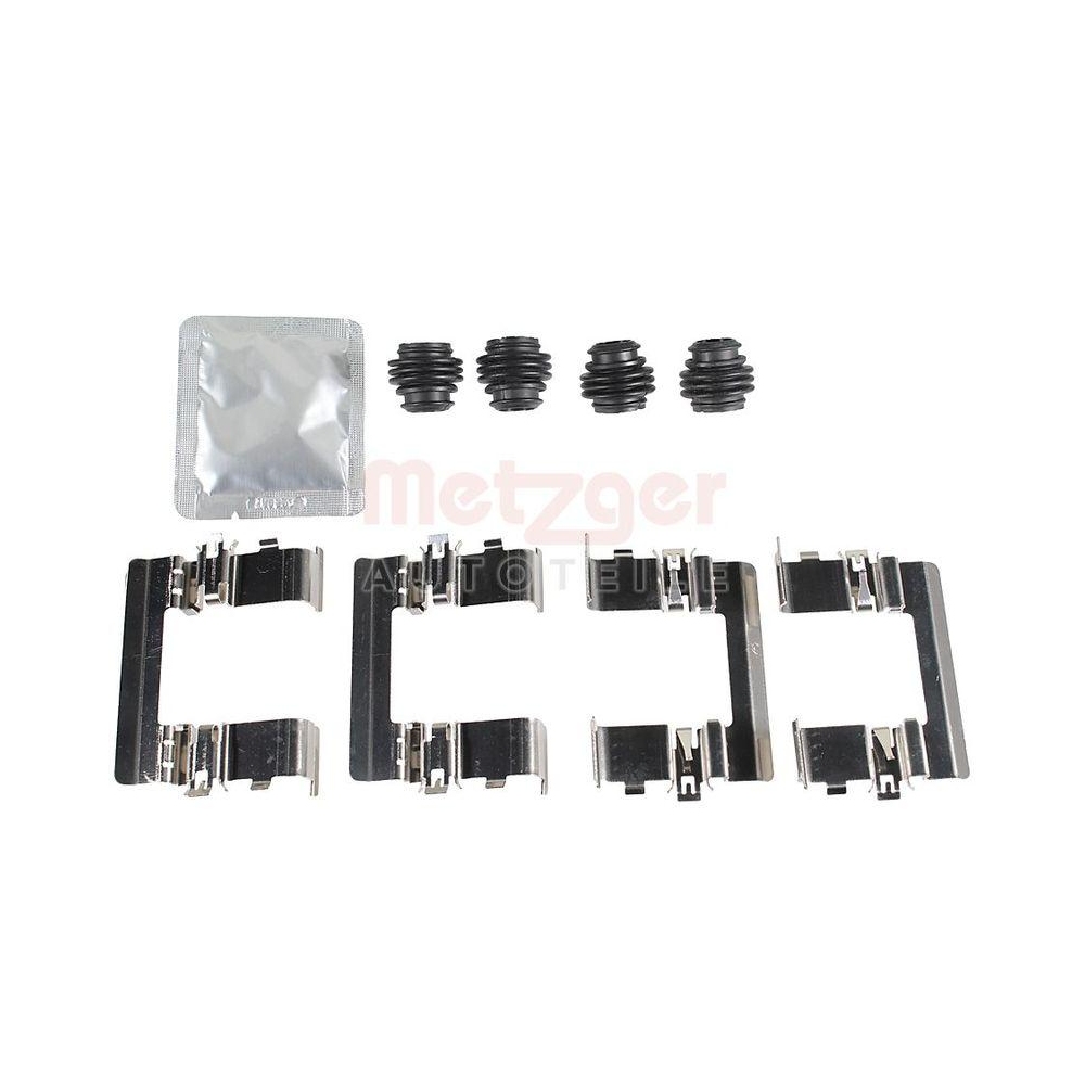 Zubeh&ouml;rsatz, Scheibenbremsbelag METZGER 109-0200 GREENPARTS f&uuml;r, Vorderachse