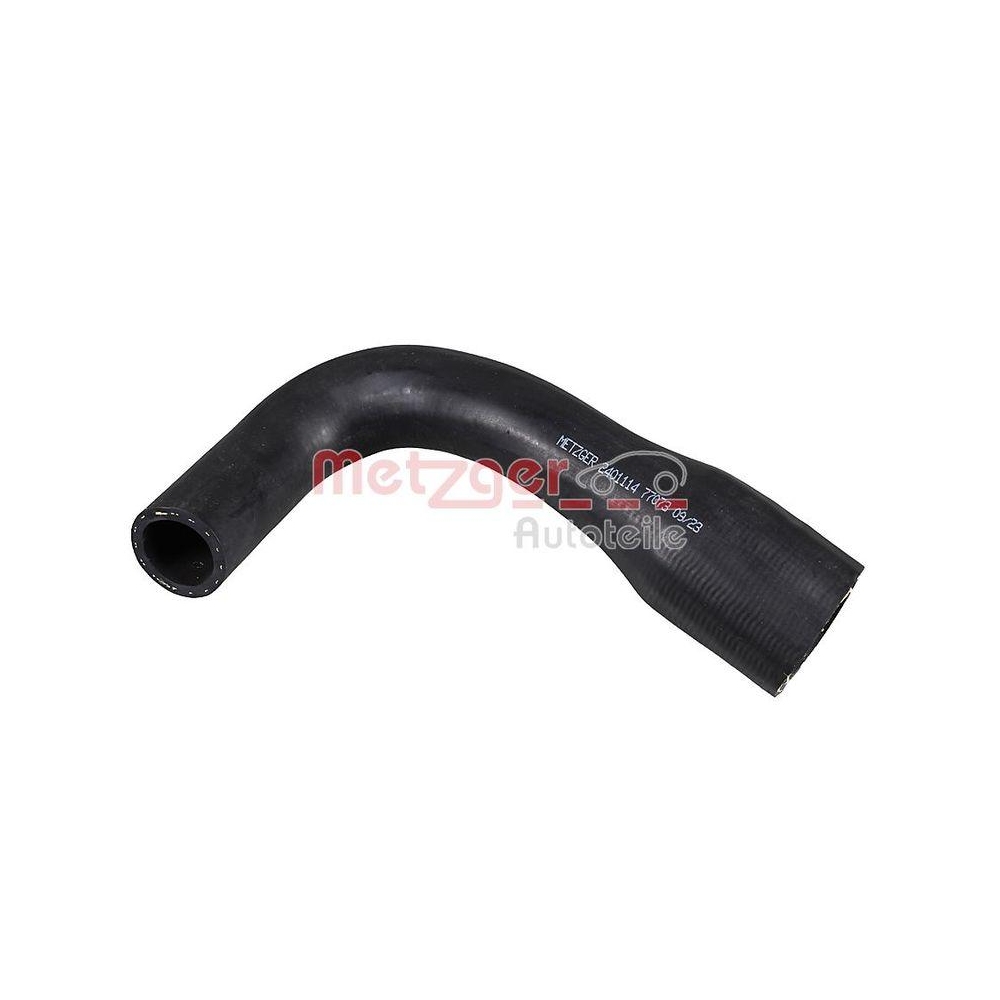 Ladeluftschlauch METZGER 2401114 für OPEL VAUXHALL GENERAL MOTORS, rechts