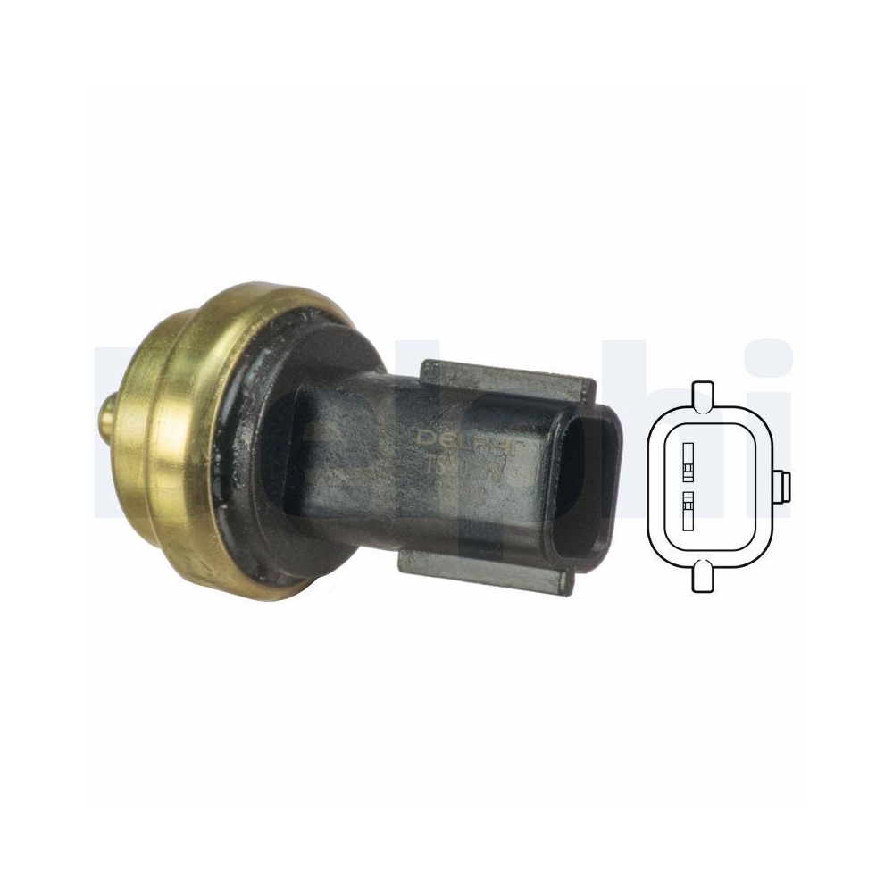 DELPHI TS10458 Sensor, Kühlmitteltemperatur für MERCEDES-BENZ NISSAN OPEL SUZUKI
