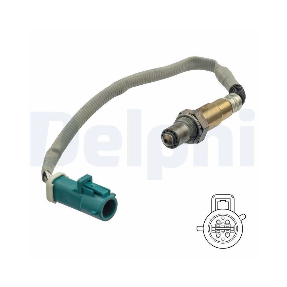 DELPHI ES21121-12B1 Lambdasonde f&uuml;r FORD, vor Katalysator