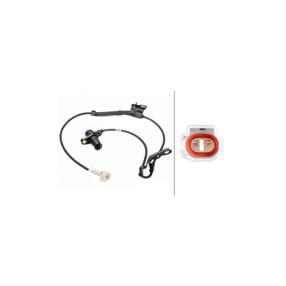 HELLA Sensor, Raddrehzahl 6PU 230 040-711 f&uuml;r TOYOTA, Vorderachse