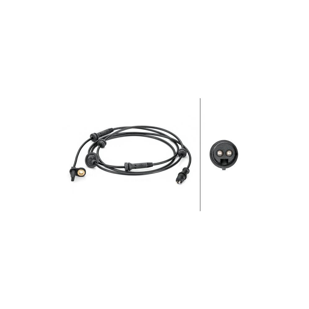 HELLA Sensor, Raddrehzahl 6PU 012 806-401 f&uuml;r FIAT, Hinterachse