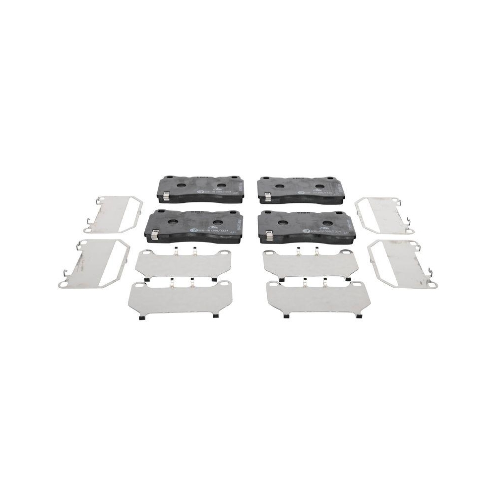 Bremsbelagsatz, Scheibenbremse ATE 13.0460-4855.2 f&uuml;r OPEL VAUXHALL, Vorderachse